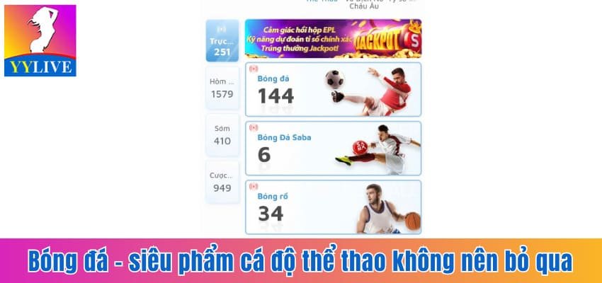 Bóng đá - siêu phẩm cá độ thể thao không nên bỏ qua
