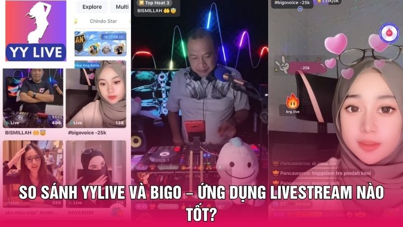 So Sánh YYLive Và Bigo – Ứng Dụng Livestream Nào Tốt? 1 so sánh YYLive và Bigo