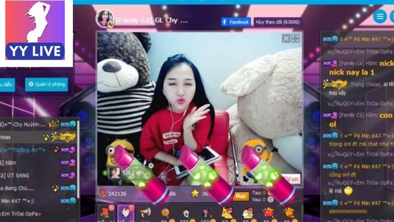 Idol YYLive Nổi Tiếng – Thế Giới Giải Trí Trực Tuyến Bùng Nổ 3 Những idol YYLive nổi tiếng nhất hiện nay