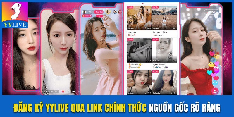 Cách Đăng Ký YYlive Không Cần Số Điện Thoại Siêu Nhanh 4 Thực hiện thao tác trên đường link chuẩn chính thức