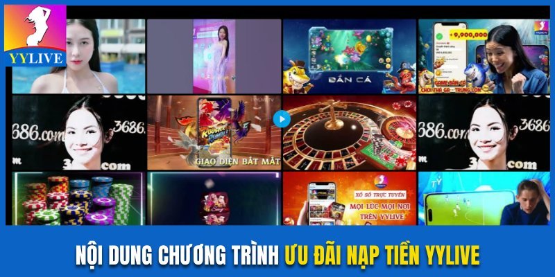 Sự Kiện Khuyến Mãi Nạp Tiền YYlive Mới Nhất Hôm Nay 3 Nội dung chương trình ưu đãi nạp tiền YYlive