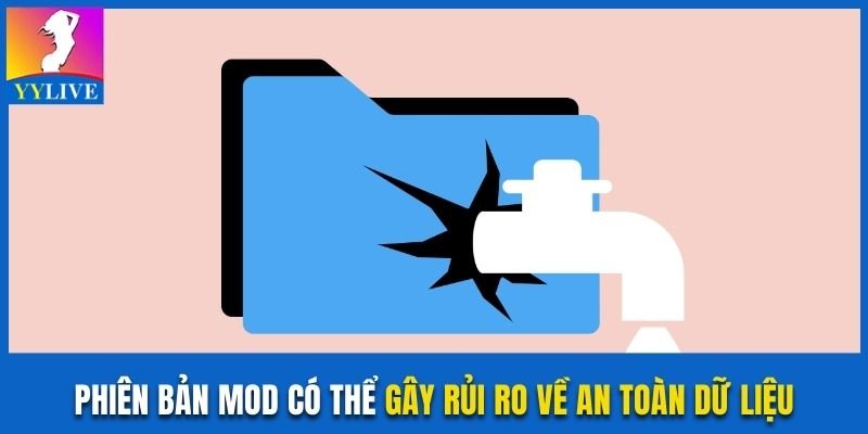 YYlive Mod Unlock Room Với Các Trải Nghiệm Riêng Biệt 4 Phiên bản mod có thể gây rủi ro về an toàn dữ liệu